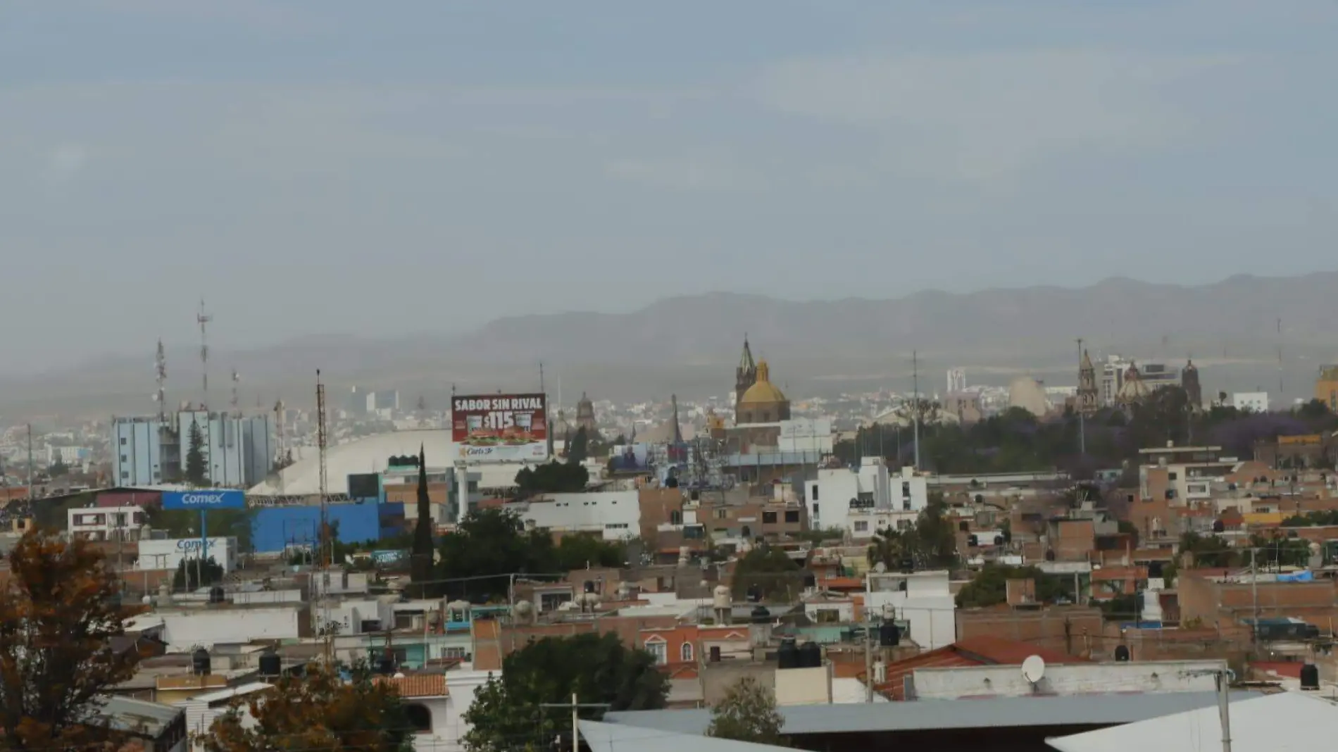 fuertes vientos en SLP